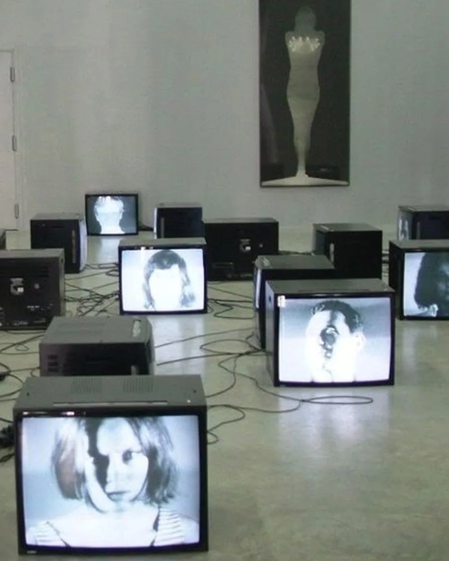 Instalación de monitores con retratos